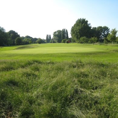 Loch 8 des Datchet Golf Club