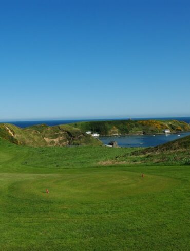 Nefyn & District Blick auf Loch 10