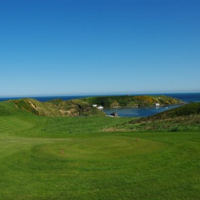 Nefyn & District Blick auf Loch 10