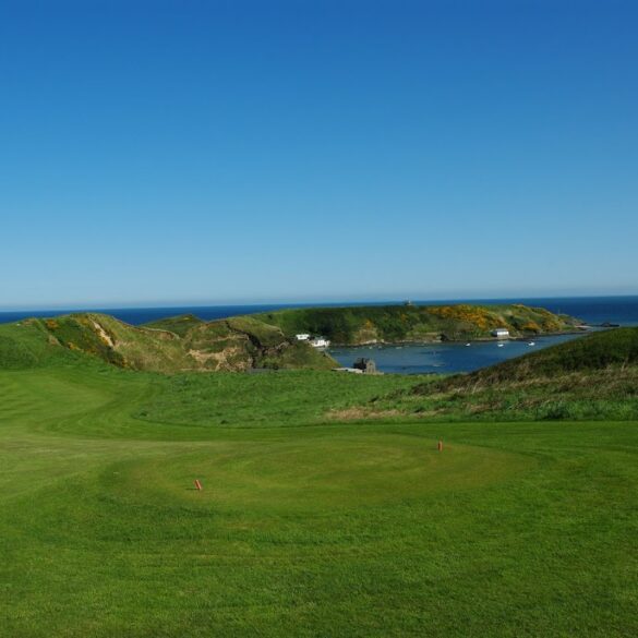 Nefyn & District Blick auf Loch 10