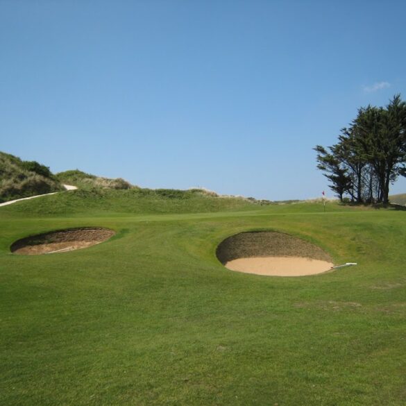 Saunton Grün Loch 10 West