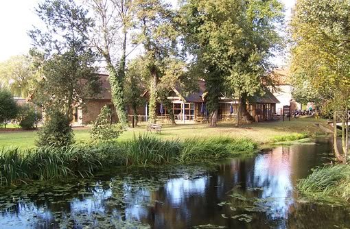 Das Clubhaus von Richings Park