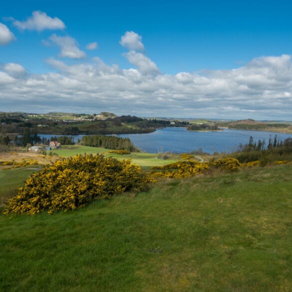 Concra Wood, Blick vom Tee 1 nach rechts