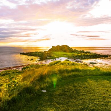 Lofoten Golf Links, Norwegen, Loch 2