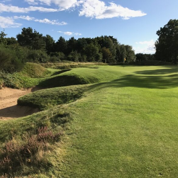 Woodhall Spa Hotchkin Course, Loch 17